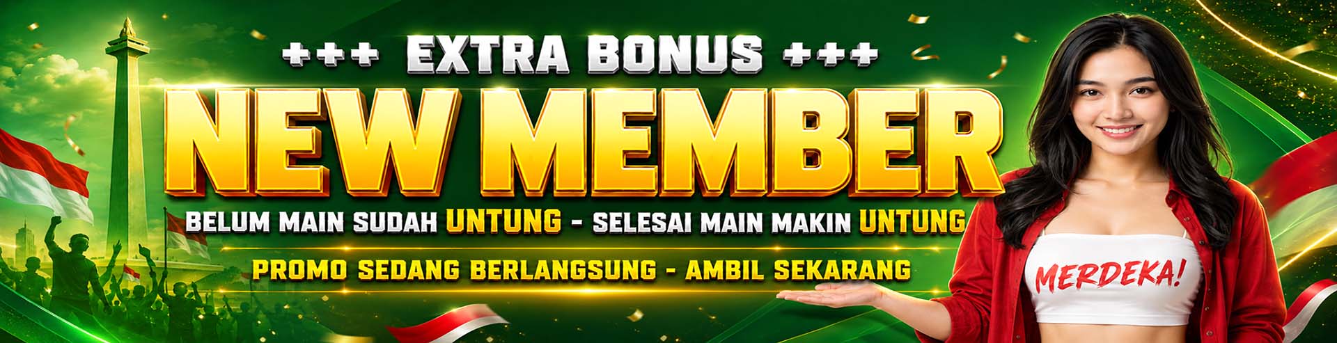 EXTRA BONUS NEW MEMBER WAYANGPLAY